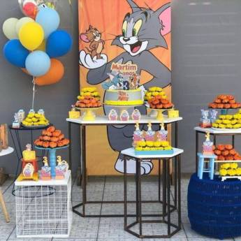 Comprar o produto de Decoração Tom & Jerry em Decoração para Festas em Santa Cruz do Rio Pardo, SP por Solutudo