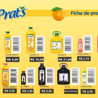 Comprar o produto de tabela de preços em Açaí e Sucos Naturais em Dourados, MS por Solutudo