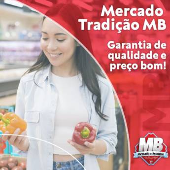 Comprar o produto de Fazer compras no Mercado Tradição MB é ter garantia de qualidade e um ótimo preço!  em Mercados em Araçatuba, SP por Solutudo