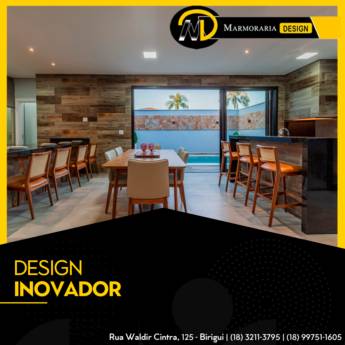 Comprar o produto de DESIGN INOVADOR em Cozinha pela empresa Marmoraria Design em Birigui, SP por Solutudo