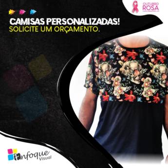 Comprar o produto de Camisetas personalizadas em Comunicação Visual em Araruama, RJ por Solutudo