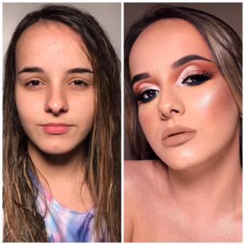 Comprar o produto de Antes e Depois em Maquiagem em Mineiros do Tietê, SP por Solutudo