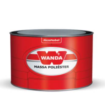 Comprar o produto de Massa poliéster Wanda em Tinta para pintura automotiva pela empresa Central Tintas em Foz do Iguaçu, PR por Solutudo