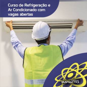Comprar o produto de Curso de Refrigeração e Ar Condicionado em Cursos Profissionalizantes em Araçatuba, SP por Solutudo