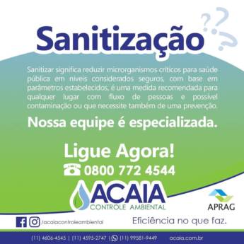 Comprar o produto de Sanitização em Sanitização em Campinas, SP por Solutudo