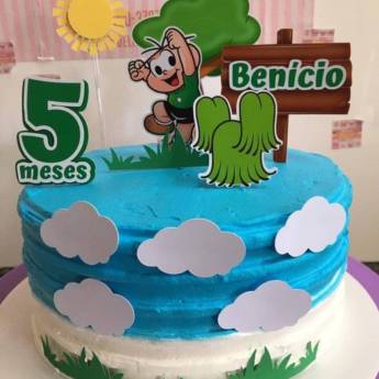 Comprar o produto de Bolo tema Cebolinha em Bolos e Doces em Bauru, SP por Solutudo