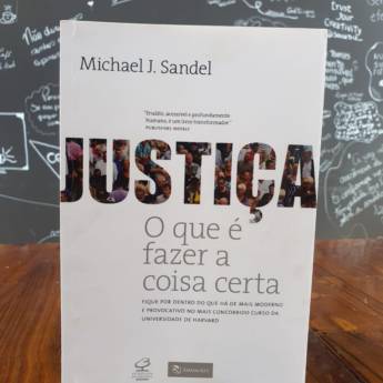 Comprar o produto de Justiça - O que é fazer a coisa certa em Livros em Mineiros, GO por Solutudo