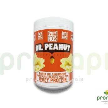 Comprar o produto de Pasta De Amendoim Com Whey E Chocolate Branco Zero Dr. Peanut 1kg em Pasta de Amendoim pela empresa Pronapi Produtos Naturais em Foz do Iguaçu, PR por Solutudo