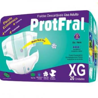 Comprar o produto de Fralda Adulto Protfral em Fraldas em Marília, SP por Solutudo