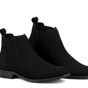 Comprar o produto de Botina Masculina Chelsea Solado Borracha Couro Legítimo em Calçados em Franca, SP por Solutudo