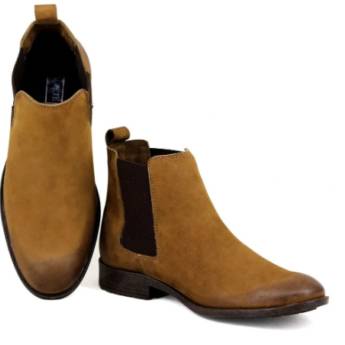 Comprar o produto de Botas Masculinas Chelsea Couro Confortável Edição Exclusiva em Calçados em Franca, SP por Solutudo