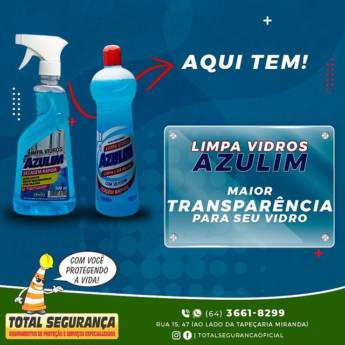 Comprar o produto de Limpa Vidros Azulim  em Produtos de Limpeza em Mineiros, GO por Solutudo