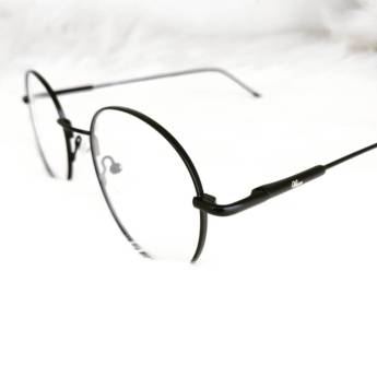 Comprar o produto de Armação Unissex Modelo Redondo Metal Preto Wave. em Armações em Sumaré, SP por Solutudo