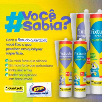 Comprar o produto de Fixtudo Quartzolit em Materiais para Construção em Araruama, RJ por Solutudo