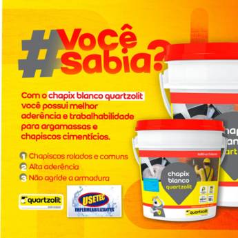 Comprar o produto de Chapix Blanco Quartzolit em Argamassa - Rejunte em Araruama, RJ por Solutudo