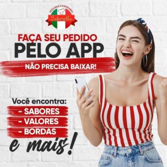 Comprar o produto de Faça seu pedido pelo App em Pizzarias em Pindorama, SP por Solutudo