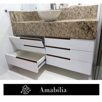 Comprar o produto de Armários para Banheiro em Móveis Planejados - Marcenarias em Brasília, DF por Solutudo