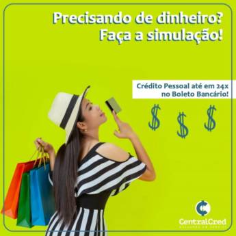 Comprar o produto de Precisando de dinheiro? em Análise de Crédito pela empresa Central Cred SR em São Roque, SP por Solutudo