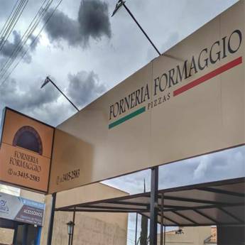 Comprar o produto de Fachada em ACM e Luminoso em Lona em Adesivos em Marília, SP por Solutudo