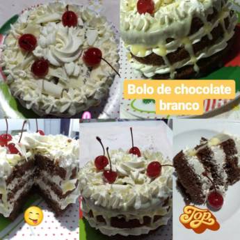 Comprar o produto de Bolo de Chocolate Banco  em Bolos e Doces em Bauru, SP por Solutudo