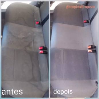 Comprar o produto de Higienização de Estofado automotivo. em Limpeza de estofado  em Jundiaí, SP por Solutudo