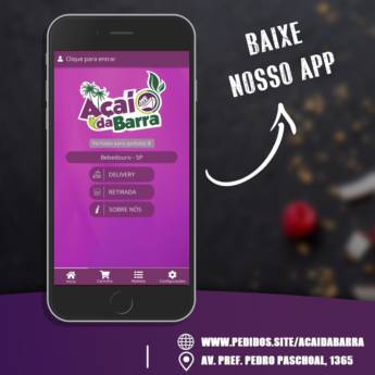 Comprar o produto de Baixe nosso APP! em Açaí em Bebedouro, SP por Solutudo