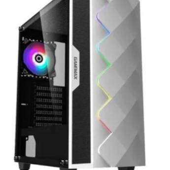 Comprar o produto de GABINETE GAMER BRANCO GAMEMAX DIAMOND 3601-W RGB VIDRO PATOS DE MINAS em Suportes de CPU em Patos de Minas, MG por Solutudo