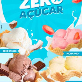 Comprar o produto de Sorvetes Zero Açucar em Sorvetes em Paulínia, SP por Solutudo