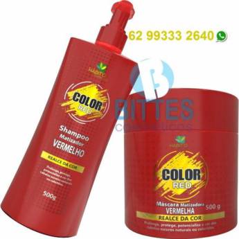 Comprar o produto de Kit Color Red Potencializando ainda muito Mais a Cor de Seu Cabelo em Cosméticos e Cuidado Pessoal em Aparecida de Goiânia, GO por Solutudo
