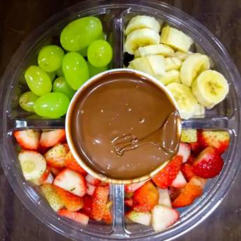 Comprar o produto de Fondue de Chocolate Duplo (Aprox. 960g) em Fondue em Mogi das Cruzes, SP por Solutudo