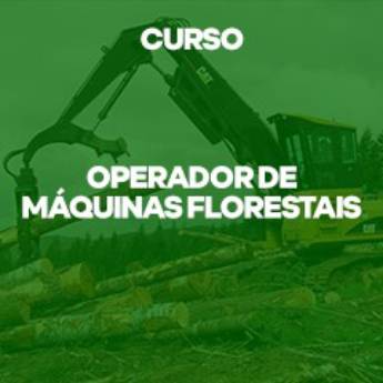 Comprar o produto de Curso - Operador de Máquinas Florestais Harvester em Cursos Profissionalizantes em Itatinga, SP por Solutudo