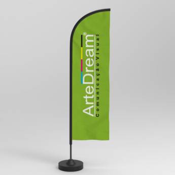 Comprar o produto de Wind Banner Personalizados em Bauru em Wind Banner em Bauru, SP por Solutudo