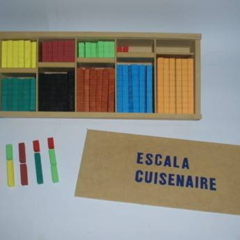 Comprar o produto de BARRAS DE CUISENAIRE G (unidade) em Brinquedos e Hobbies em Gravatá, PE por Solutudo