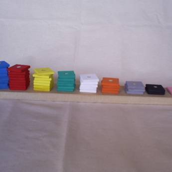 Comprar o produto de ÁBACO DE QUADRADOS DE 1 a 9  em Brinquedos em Gravatá, PE por Solutudo