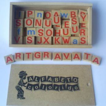 Comprar o produto de ALFABETO COLORIDO 1 em Brinquedos e Hobbies em Gravatá, PE por Solutudo