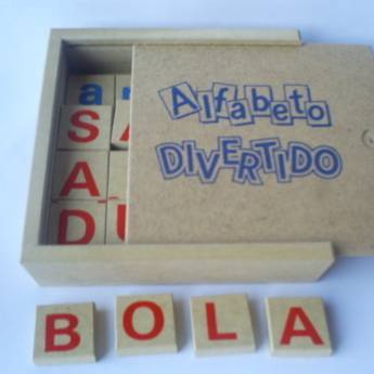 Comprar o produto de ALFABETO DIVERTIDO  em Brinquedos e Hobbies em Gravatá, PE por Solutudo