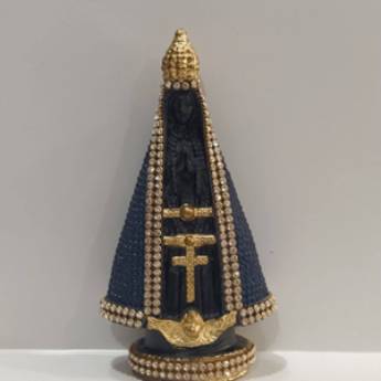 Comprar o produto de Nossa Senhora Aparecida Gesso Bolinha 20cm em Artigos Religiosos em Aparecida, SP por Solutudo