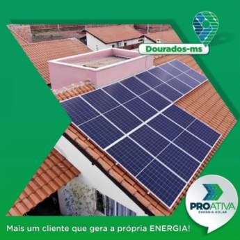 Comprar o produto de Projetos em Energia Solar em Dourados, MS por Solutudo