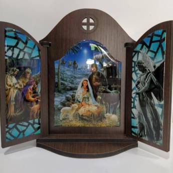 Comprar o produto de Presépio em MDF com Fotos em Artigos Religiosos em Aparecida, SP por Solutudo