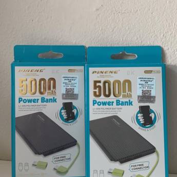 Comprar o produto de Power bank em Equipamentos e Acessórios de Informática - Eletrônicos em Lagoa da Prata, MG por Solutudo