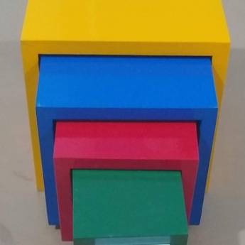 Comprar o produto de CUBOS DE ENCAIXE em Jogos Educativos em Gravatá, PE por Solutudo