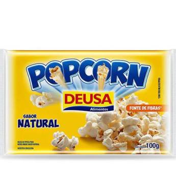 Comprar o produto de Pipoca de micro-ondas Deusa natutal em Alimentos à Base de Milho em Garça, SP por Solutudo