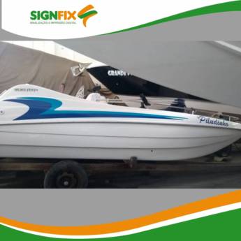 Comprar o produto de Adesivos de Barcos em Outros Adesivos em Recife, PE por Solutudo