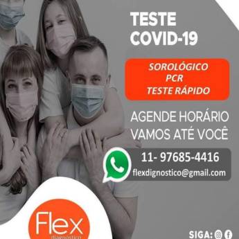 Comprar o produto de Exame PCR - Teste Covid-19 em Exames  em Osasco, SP por Solutudo