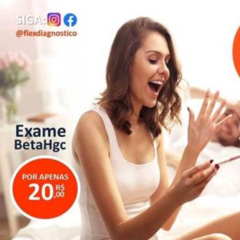 Comprar o produto de Exame BetaHCG em Exames  em Osasco, SP por Solutudo