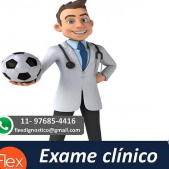 Comprar o produto de Exame clínico - Associados ao Meninos da Vila R$ 20,00 em Exames  em Osasco, SP por Solutudo