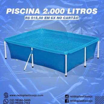 Comprar o produto de PISCINA 2000 L  em Cadeiras e Mesas em São José dos Campos, SP por Solutudo