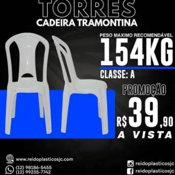 Comprar o produto de Cadeira Tramontina em Cadeiras e Mesas em São José dos Campos, SP por Solutudo