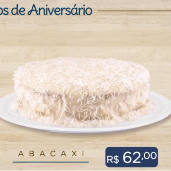 Comprar o produto de Bolo de Aniversário de Abacaxi em Bolo de Aniversário em Passo Fundo, RS por Solutudo