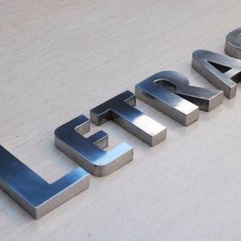 Comprar o produto de letras caixa em Comunicação Visual em Botucatu, SP por Solutudo